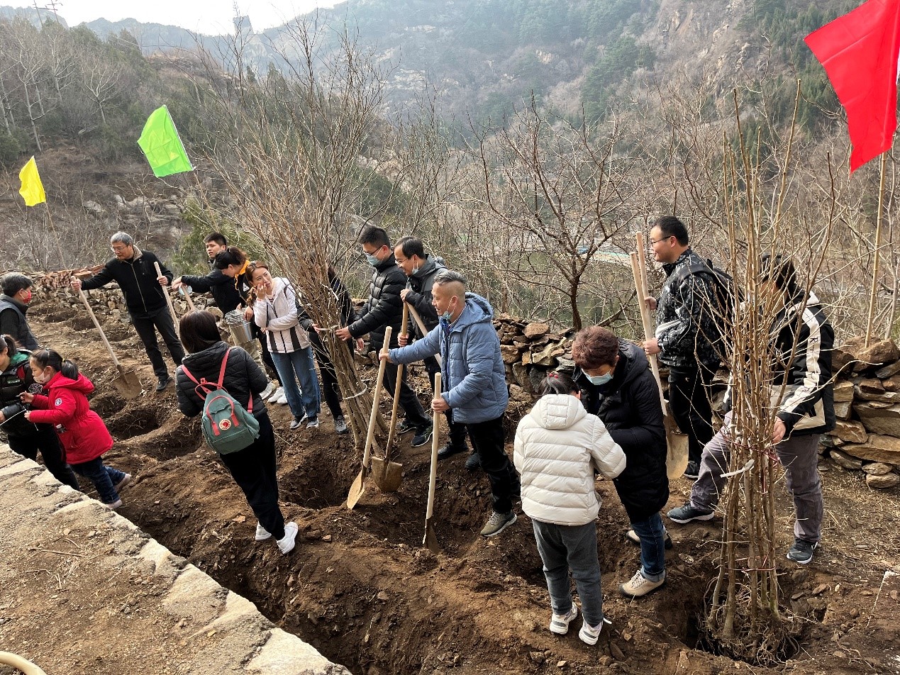 植一片綠色 守護(hù)綠水青山 —— 北京康茂峰開展志愿者植樹活動